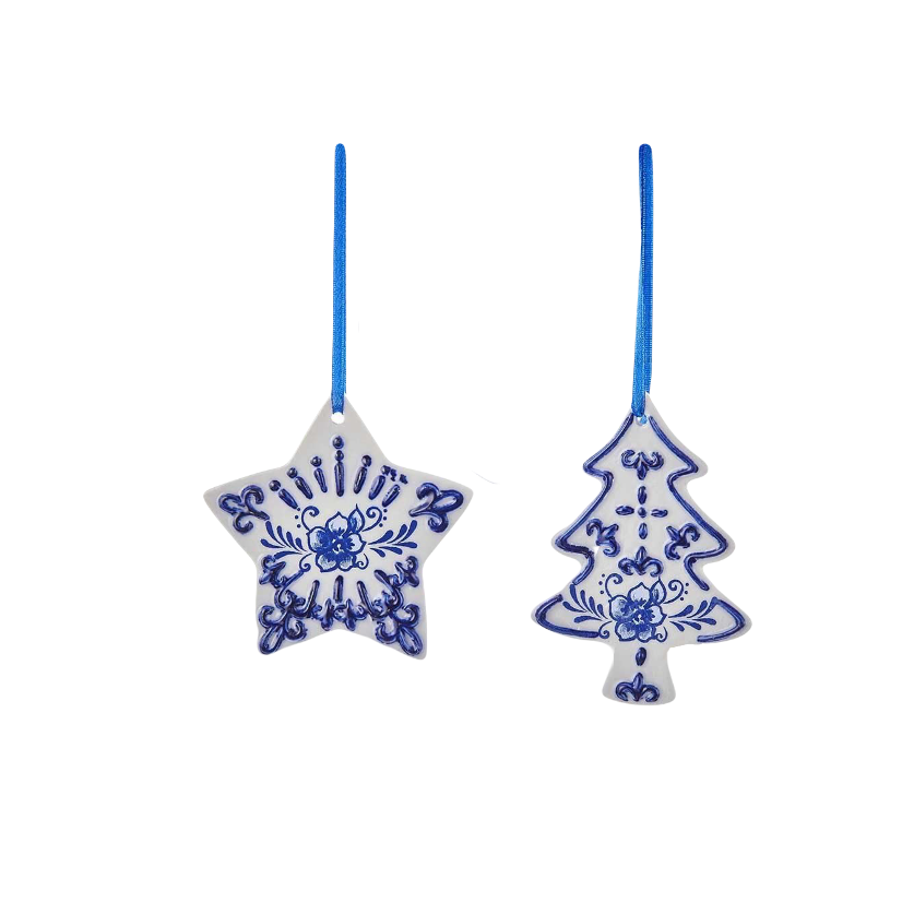 Kurt Adler Delft Ornament