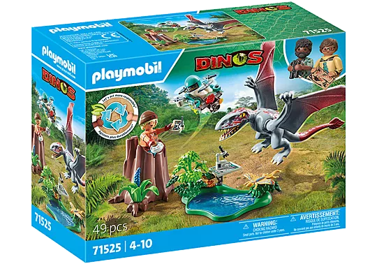 Playmobil Dinos 71525 l Observatory for Dimorphodon