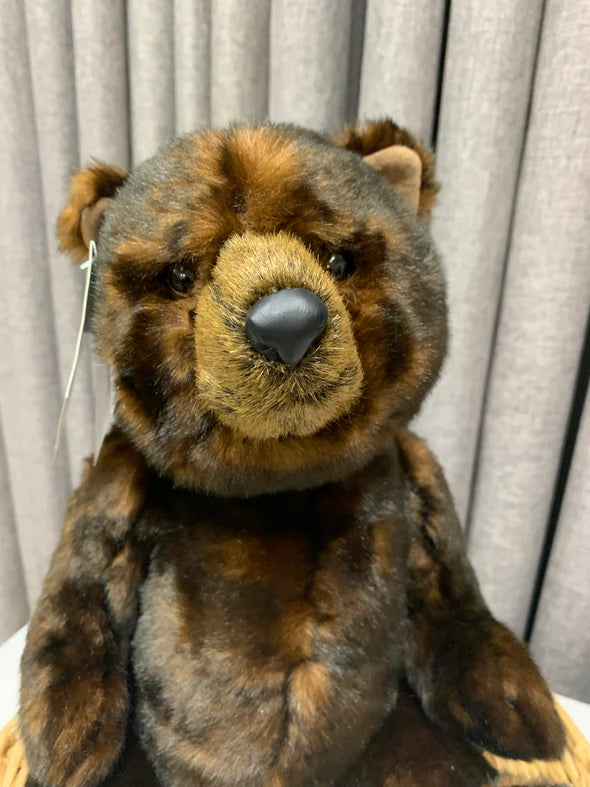 16" Cinnamon Jointed Bear | Ditz Designs | 40637