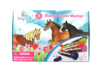 Horse Stamp Marker Set - Set of 10