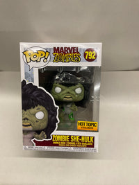 Funko POP! | Pre-Owned| Zombie She-Hulk | Marvel Zombies Hot Topic Exclusive