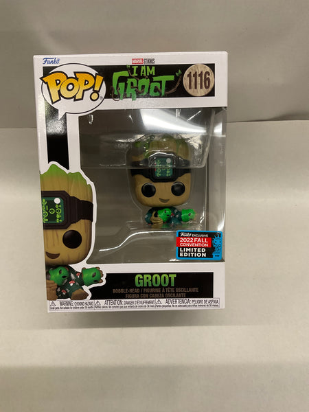 Funko POP! | Pre-Owned| I am Groot | 2022 Fall Convention Limited Edition