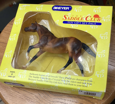 Pre-Owned Breyer Saddle Club Paddock Pal | Bay Thoroughbred Stallion (Boxed)