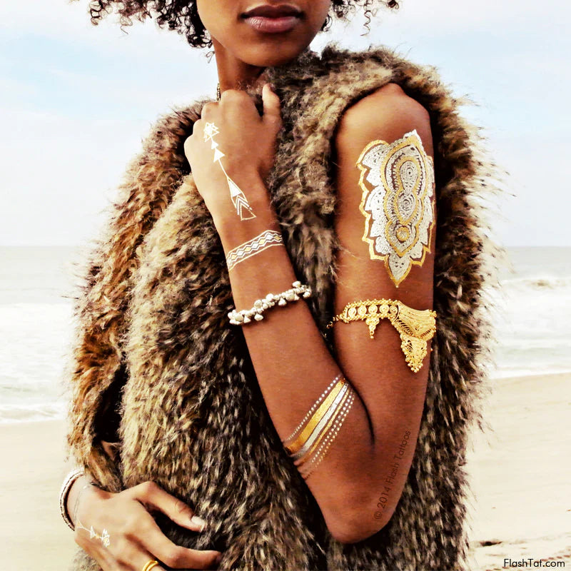 Flash Tattoos x Child of Wild | Native. Egyptian. Indian. Wild