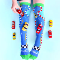 Racing Cars Socks with Plush Cars | Mix "Em Up!