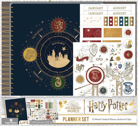 Harry Potter Weekly Planner Set - Undated Navy Constellations