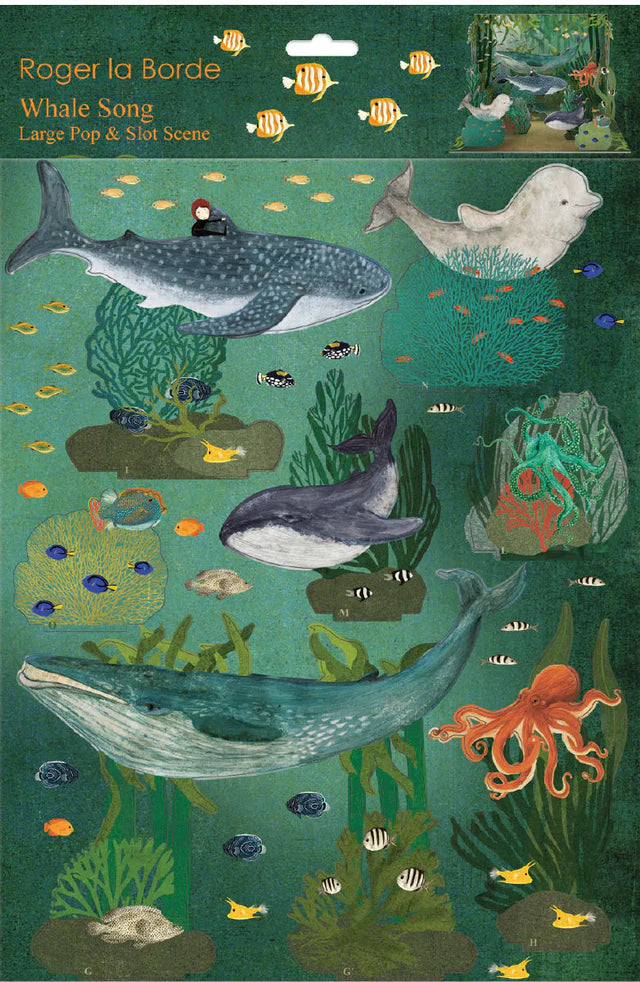 Whale Song Pop & Slot Activity Set