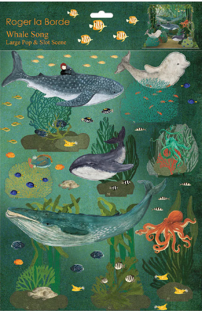 Whale Song Pop & Slot Activity Set