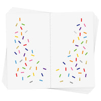 Flash Tattoos | Rainbow Sprinkle Eye Jewel