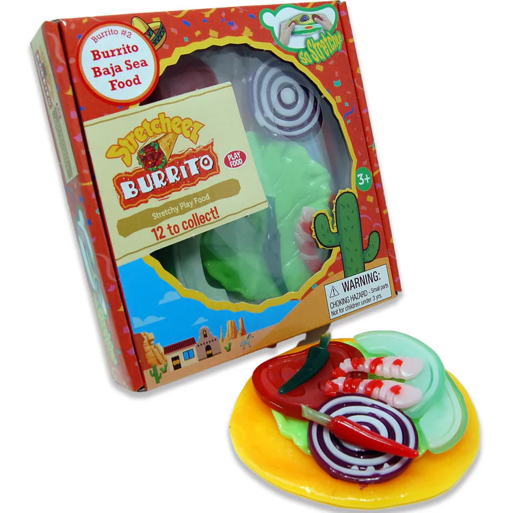 Stretcheez Burrito Play Food Fidget