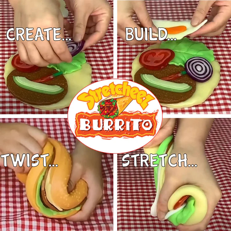 Stretcheez Burrito Play Food Fidget