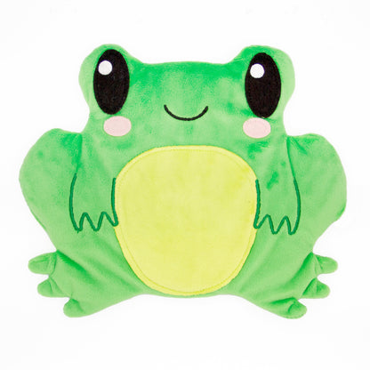 Huggable Frog Heating Pad & Pillow