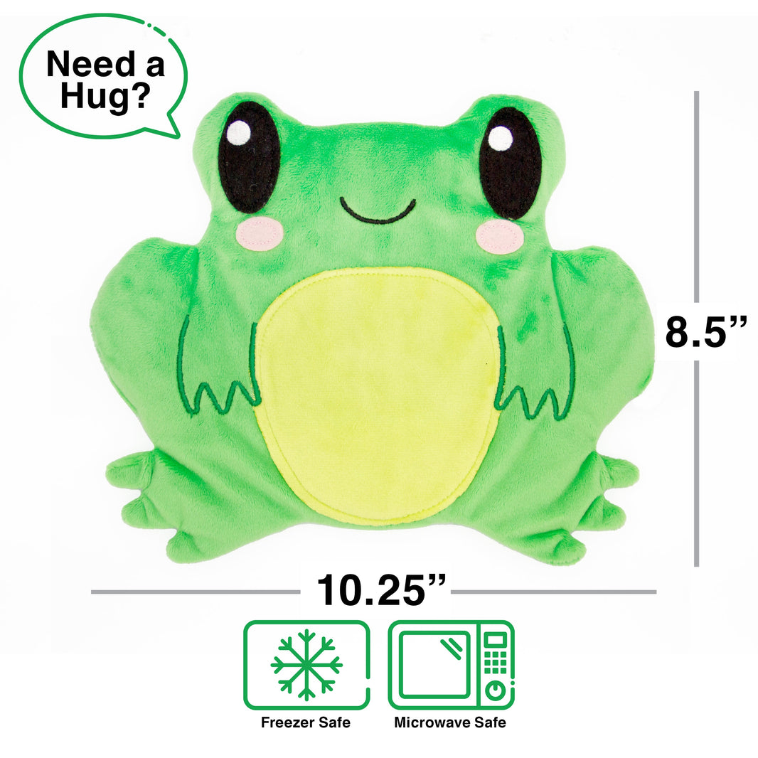 Huggable Frog Heating Pad & Pillow