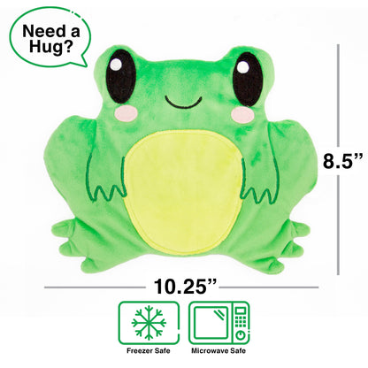 Huggable Frog Heating Pad & Pillow
