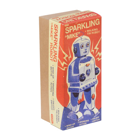 Sparkling Mike Robot | Tin Wind Up