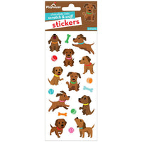 Scratch And Sniff Stickers - Chocolate Labs