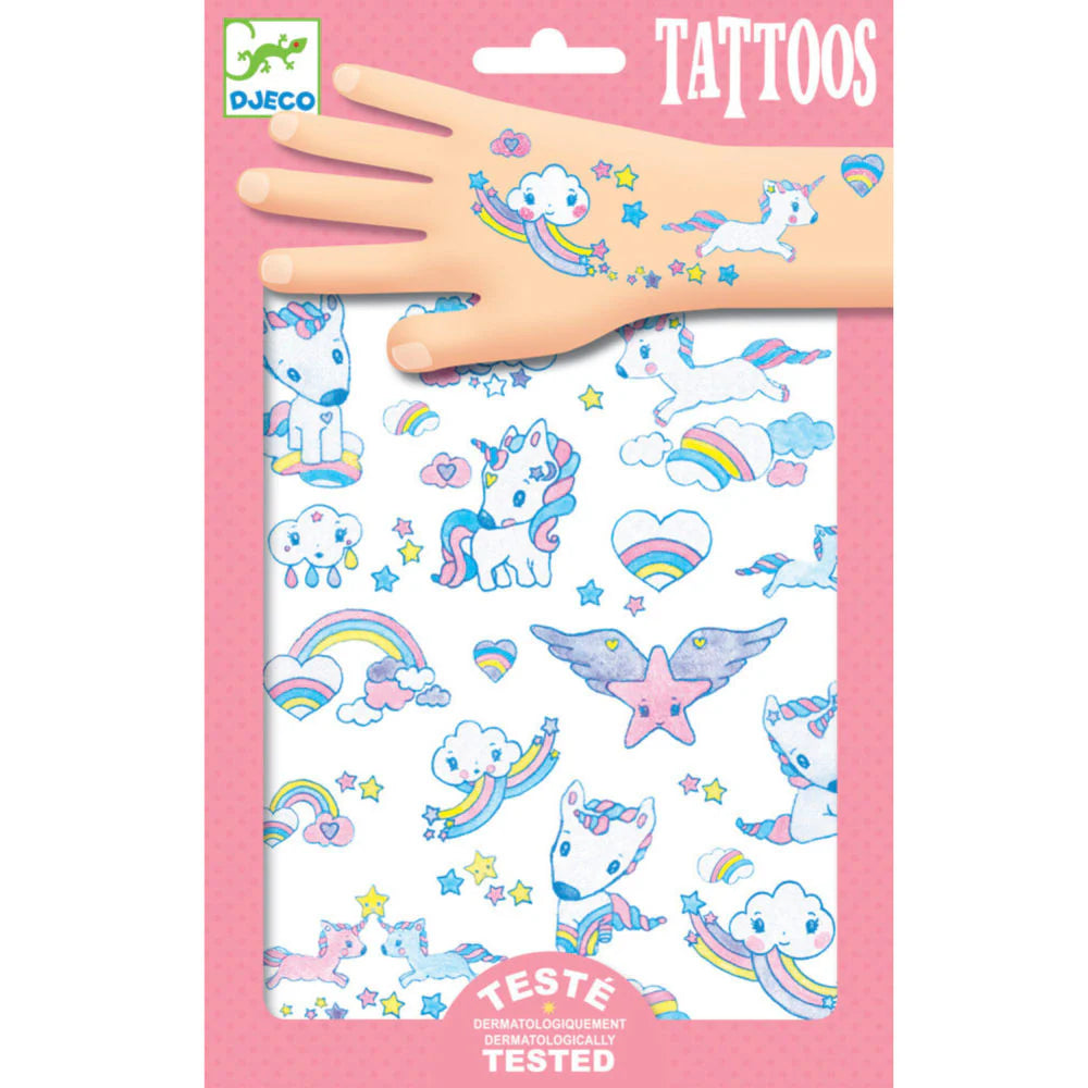 Djeco Tattoos - Unicorns