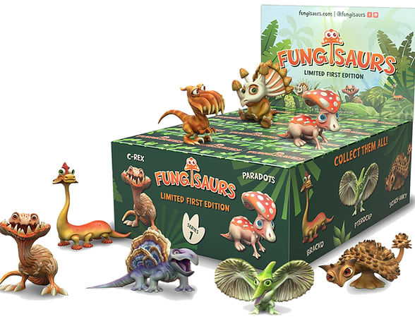 Fungtsaurs Limited Edition Mystery Blind Box - Series 1