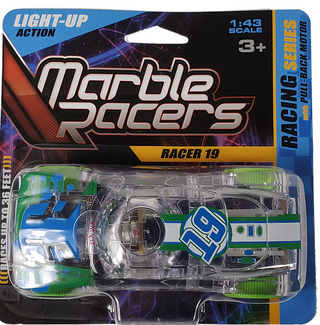 Light-Up Action Marble Racers