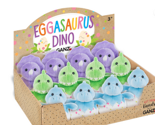 Eggasaurus Plush Baby Dino