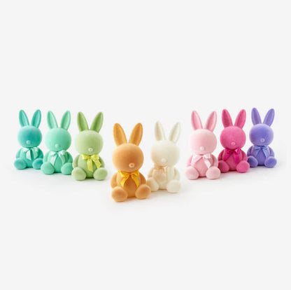 Large Flocked Sitting Bunny 20" Figure