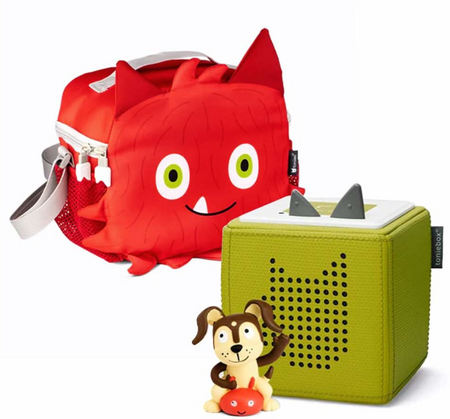 Monster + Green Toniebox Starter Set with Free Character Bag - Holiday Promotion