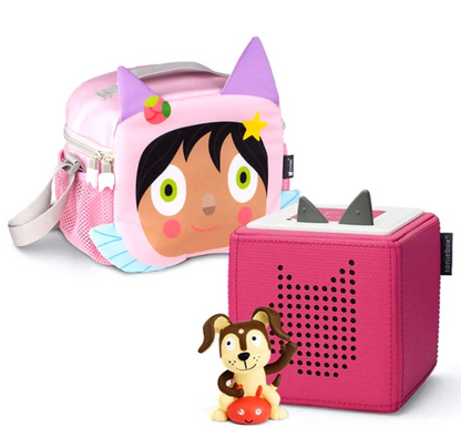 Fairy Buddy + Pink Toniebox Starter Set with Free Character Bag - Holiday Promotion