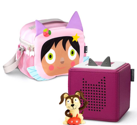 Fairy Buddy + Purple Toniebox Starter Set with Free Character Bag - Holiday Promotion