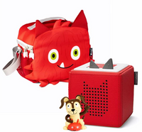 Monster + Red Toniebox Starter Set with Free Character Bag - Holiday Promotion