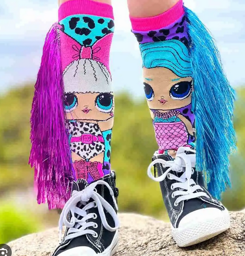 LOL Surprise Disco Dolls Socks with Tinsel | Mix "Em Up!