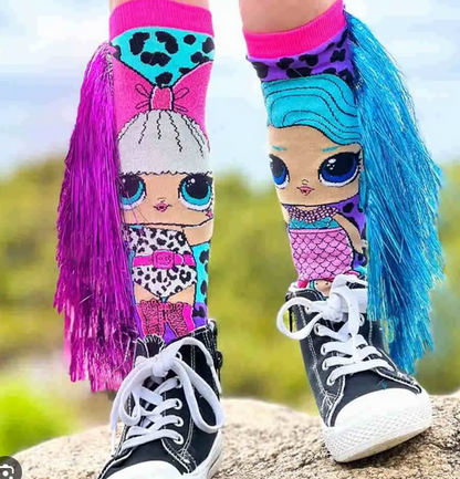 LOL Surprise Disco Dolls Socks with Tinsel | Mix "Em Up!