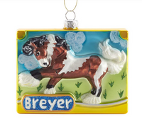 Breyer Gift Box Blown Glass Ornament
