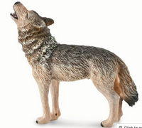 Timber Wolf Howling | Collecta by Breyer