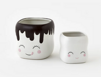 Marshmallow Planter - Set of 2