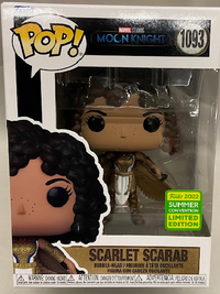 Funko POP! | Pre-Owned| Marvel Moon Knight Scarlet Scarab | Funko 2022 Summer Convention Exclusive
