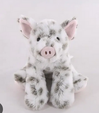 8" Spotted Pig Plush