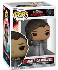 Funko POP! | Pre-Owned| America Chavez #1031| Doctor Strange in the Multiverse of Madness Marvel