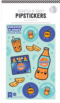 Soda-lightful Scratch 'n Sniff | Pipstickers