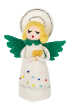 Felt Singing Angel | Vintage Inspired