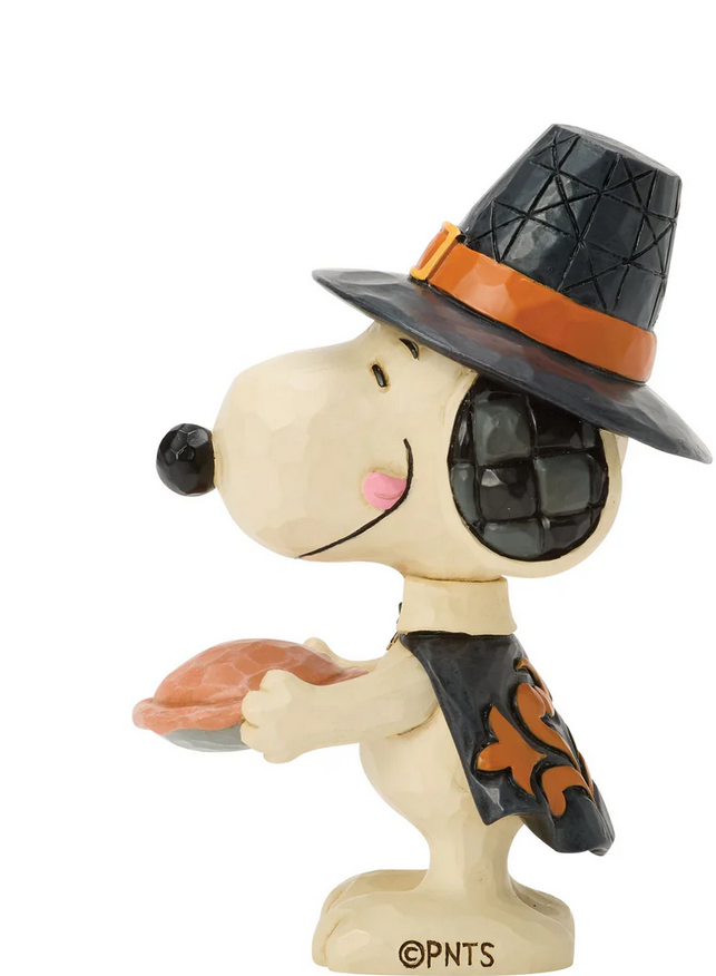 Snoopy with Pumpkin Pie Mini | Peanuts | Jim Shore