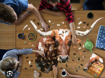 I Am Longhorn Puzzle | 550 Pieces