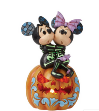 “Spine-tingling Sweethearts” | Disney - Mickey and Minnie | Jim Shore -  6016596
