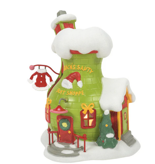 Department 56 | Grinch's Santy Suit Shoppe | 6013018