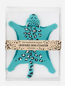Silicone Leopard Skin Coaster