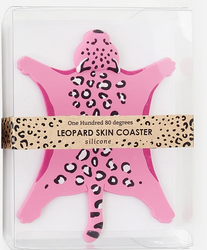 Silicone Leopard Skin Coaster