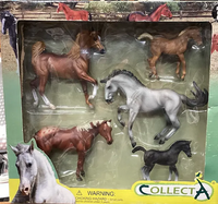 Pre-Owned Horse 5-Piece Playset | Collecta by Breyer - 89529