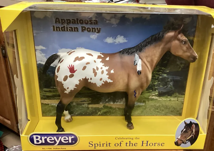 Pre-Owned Appaloosa Indian Pony | Boxed Breyer Model Horse | 1706