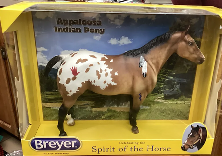 Pre-Owned Appaloosa Indian Pony | Boxed Breyer Model Horse | 1706
