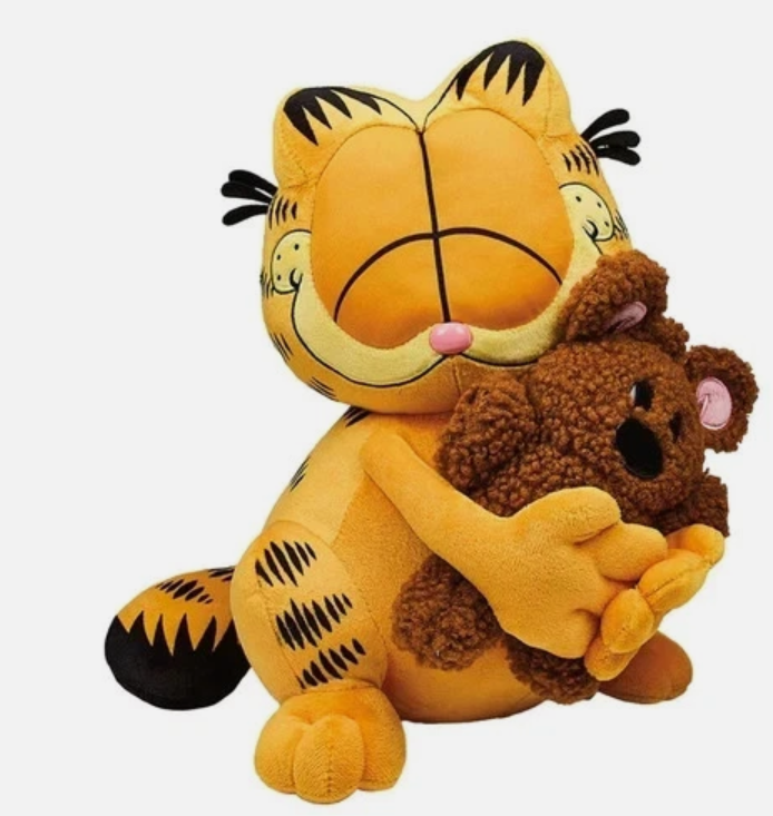 Garfield and Pooky 13" Medium Plush by Kidrobot