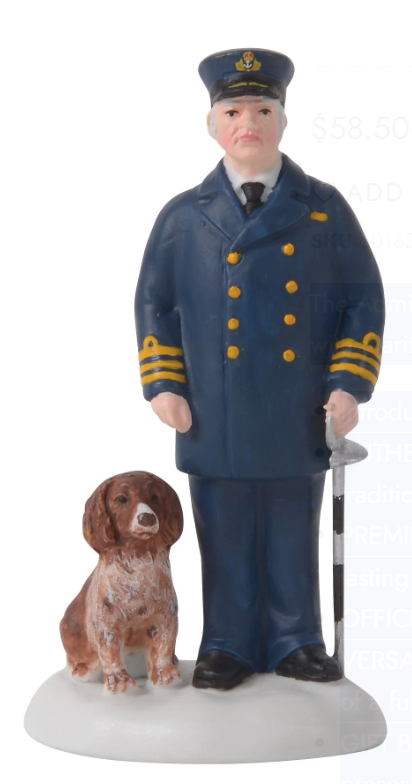 Admiral Boom | Department 56 | Disney - Mary Poppins | Dickens Village Series